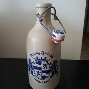 Vintage Franz Joseph Stoneware beer bottle